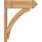 Ekena Millwork Thorton Arts & Crafts Rough Sawn Outlooker, Western Red Cedar, 8"W x 26"D x 32"H OUT08X26X32THR03RWR - alternate 2